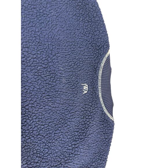 J.W. Anderson Uniqlo Japan Blue Fleece Pullover Sweatshirt Women’s XL Cozy - Picture 5 of 9